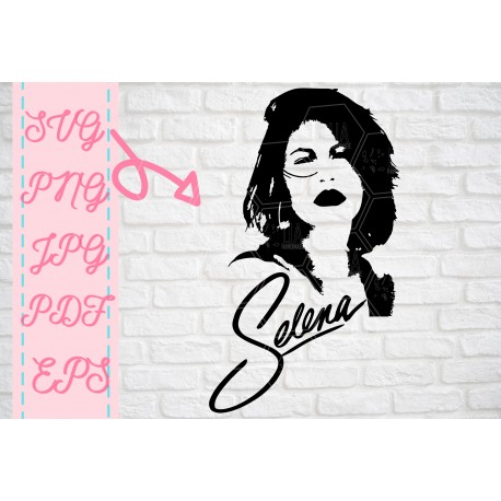 Selena Quintanilla SVG Selena SVG inspired SVG + PNG + EPS + jpg + pdf