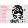 Messy Bun SVG Mom life svg Momlife SVG Motivation saying SVG inspired SVG + PNG + EPS + jpg + pdf