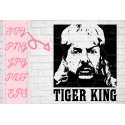 Tiger Tiger King SVG Joe Exotic SVG Tiger King SVG inspired SVG + PNG + EPS + jpg + pdf