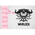 Warlock svg World of Warcraft SVG inspired SVG + PNG + EPS + jpg + pdf
