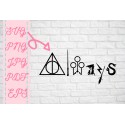 Harry Potter SVG inspired SVG + PNG + EPS + jpg + pdf