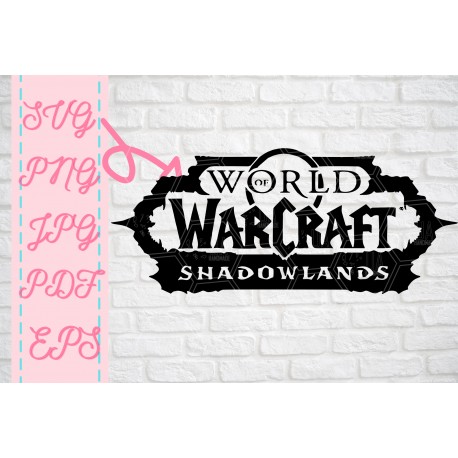 World of Warcraft SVG inspired SVG + PNG + EPS + jpg + pdf